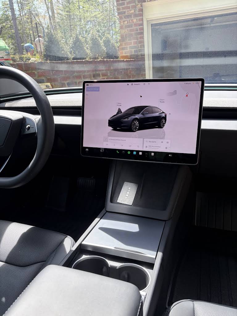 Detailed Tesla cabin from Gryphon Detailing